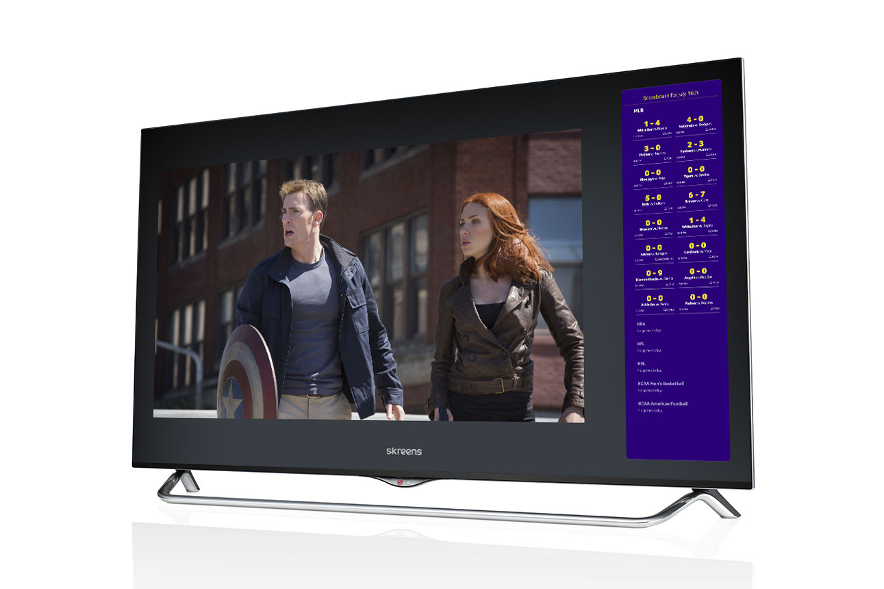 skreenz kickstarter puts multiple sources on tv screen at once skreens