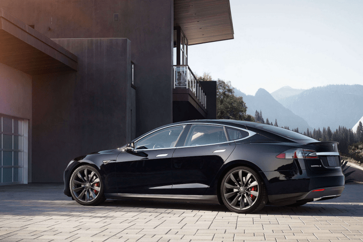 Tesla Model S rear