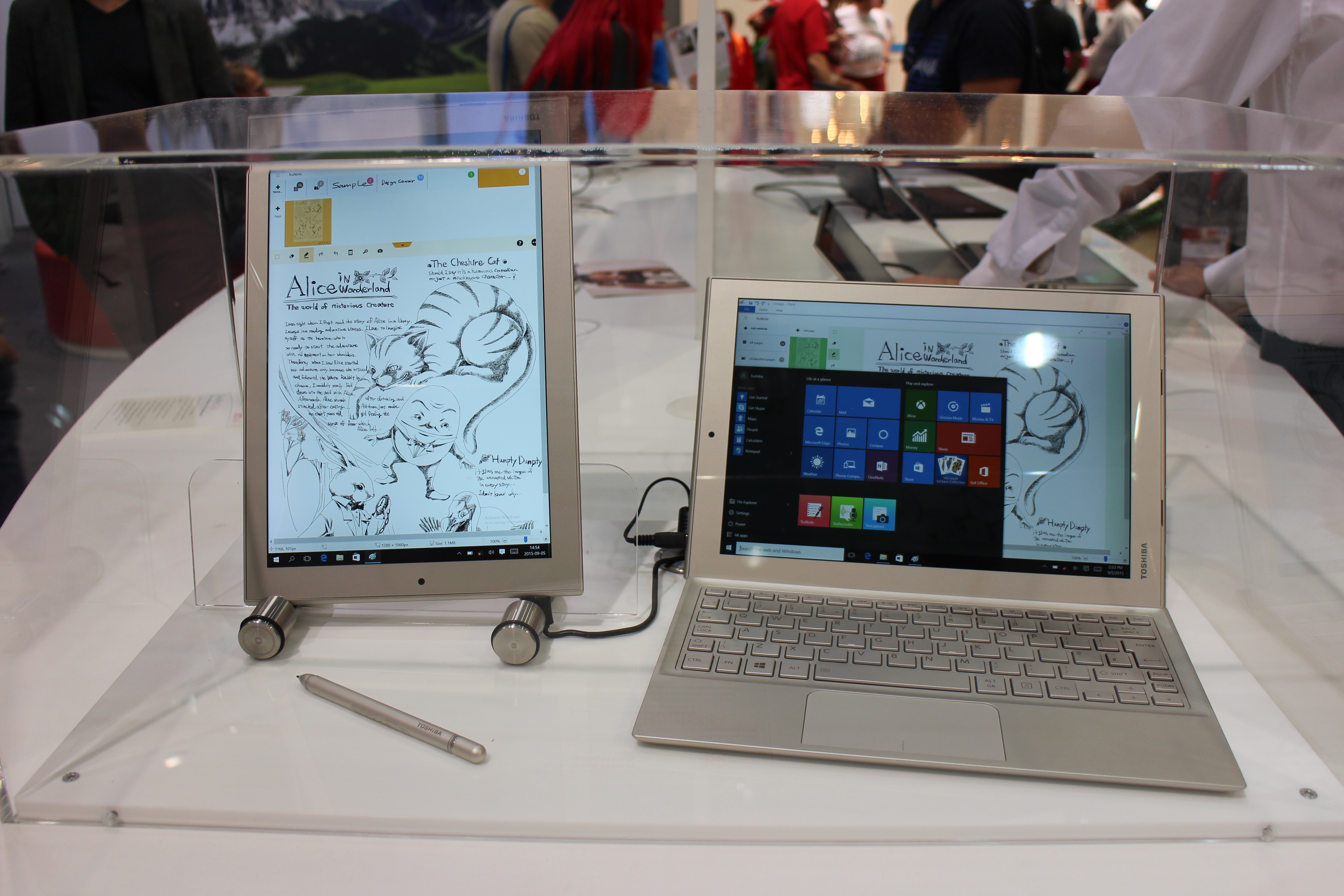the new laptops of ifa 2015 toshiba dynabook 3