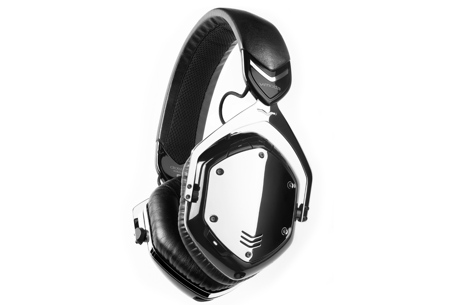 vmoda crossfade wireless headphones reimagined m100 phantom chrome flying web