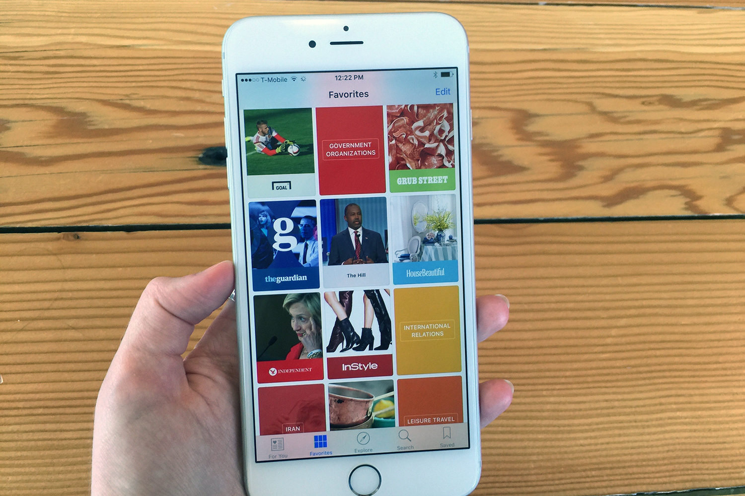 apple news app iOS.