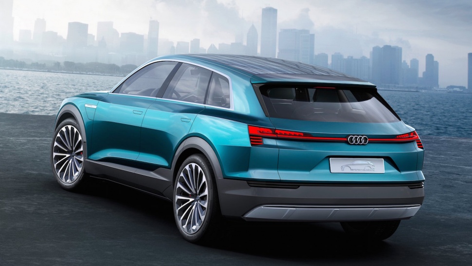 the top 10 best cars from frankfurt motor show audi e tron quattro concept rear angle 2 970x546 c