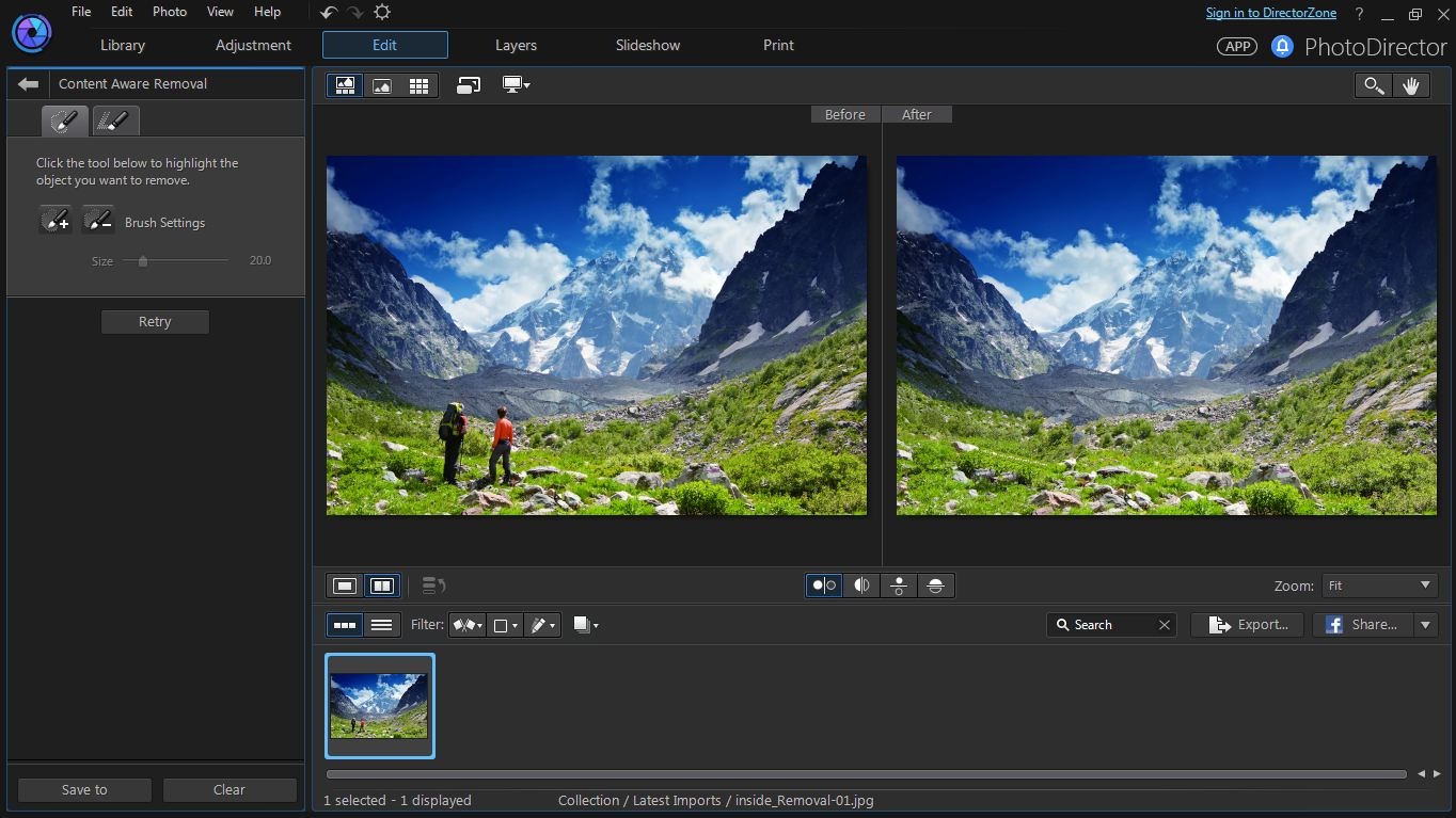cyberlink director suite 4s new features include action cam video editing content removal comparison
