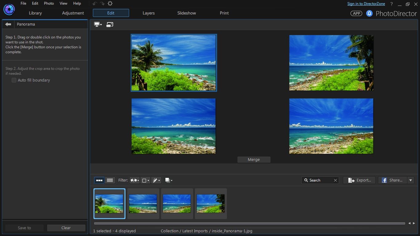 cyberlink director suite 4s new features include action cam video editing panorama photo merge