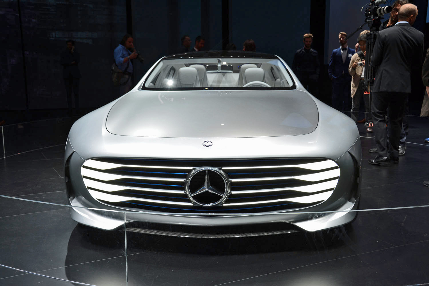 mercedes benz intelligent aerodynamic automobile pictures frankfurt iaa concept 2