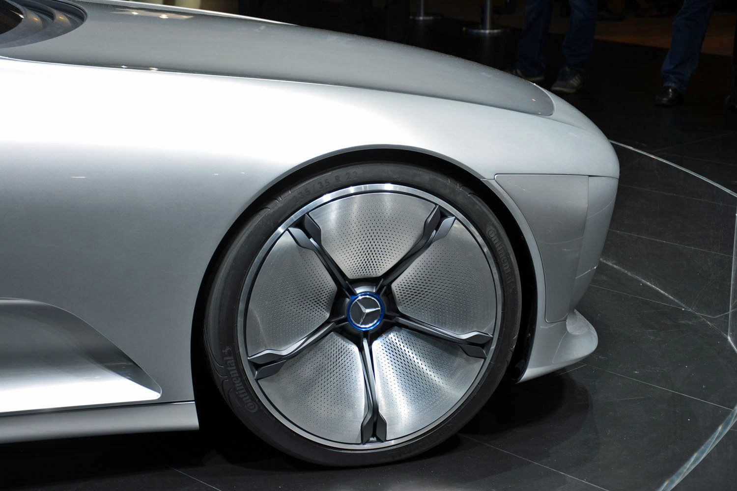 mercedes benz intelligent aerodynamic automobile pictures frankfurt iaa concept 3