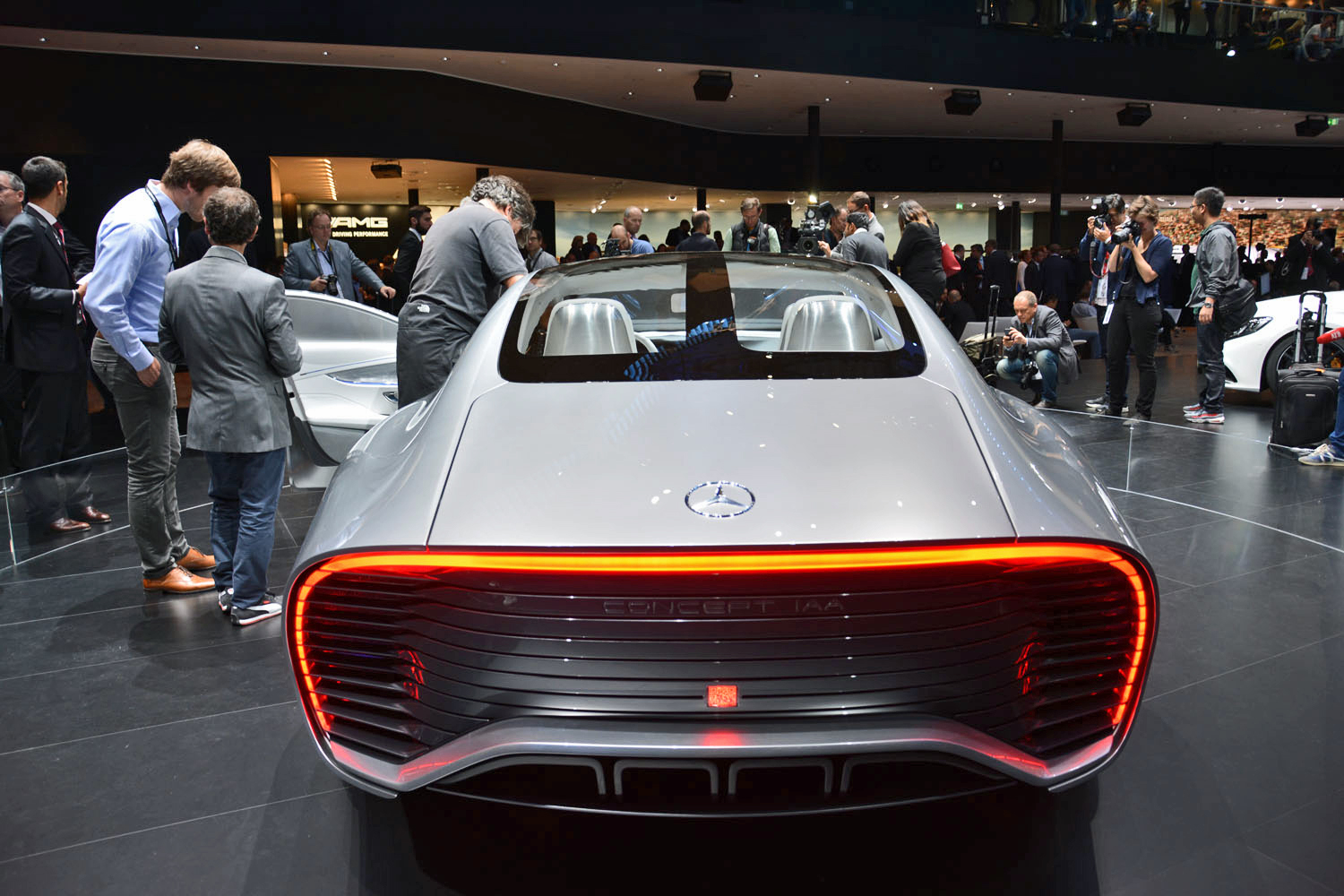 mercedes benz intelligent aerodynamic automobile pictures frankfurt iaa concept 6