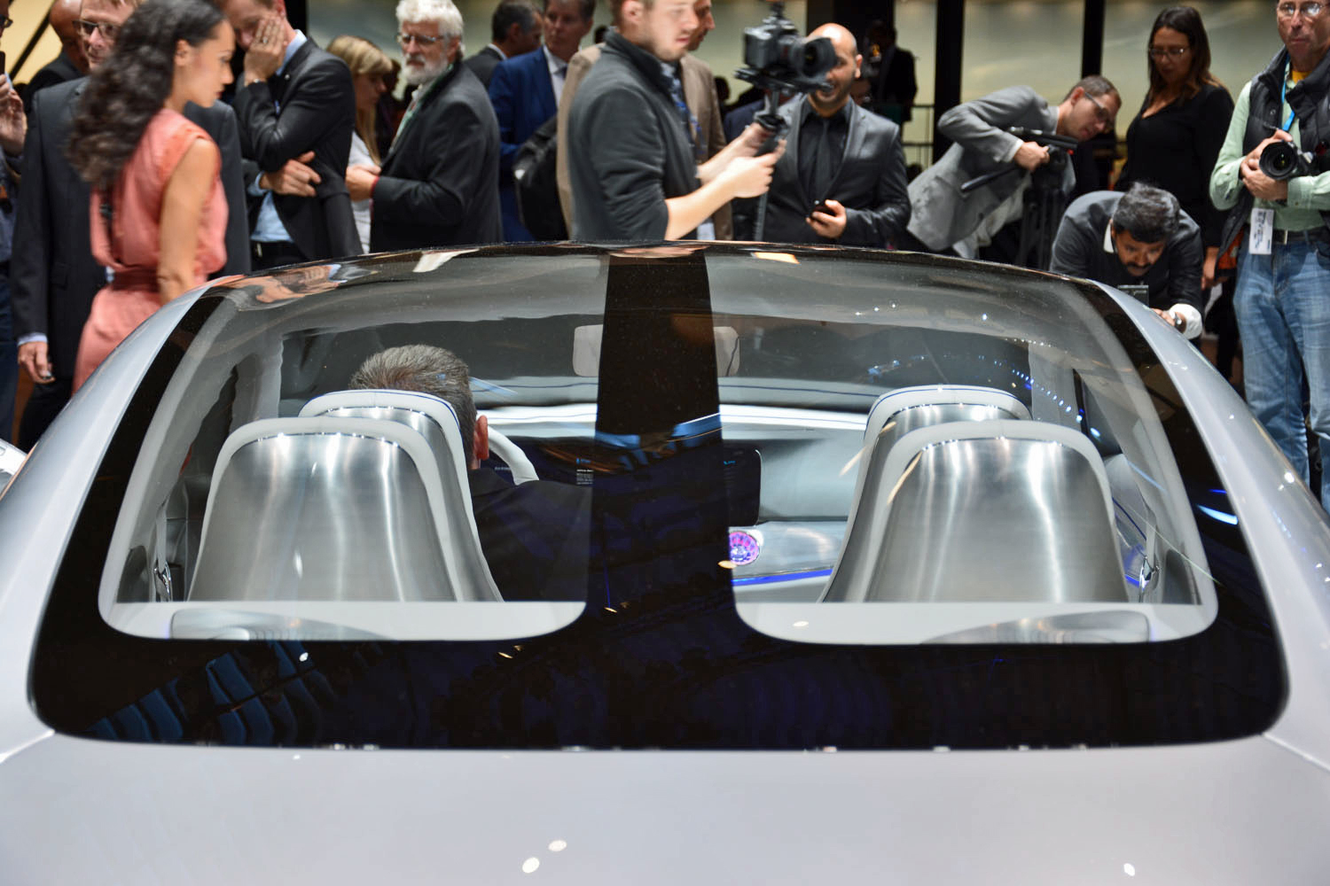 mercedes benz intelligent aerodynamic automobile pictures frankfurt iaa concept 9
