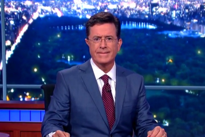 stephen colbert late show guests superbowl will ferrell tina fey still