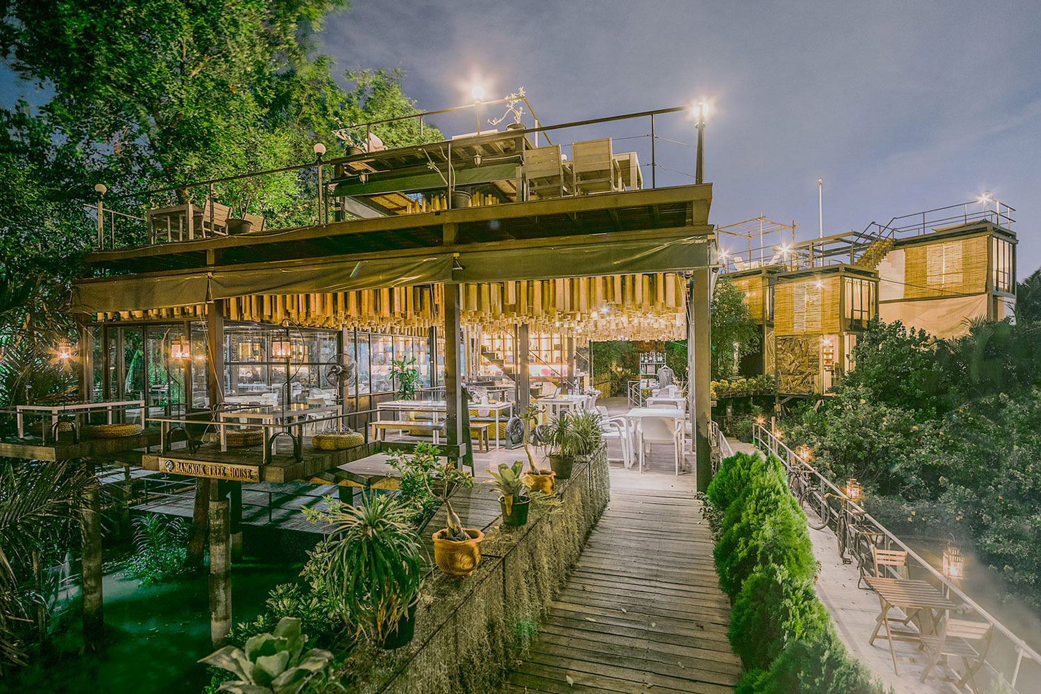the bangkok tree house hotel lets guests sleep under stars resort 18