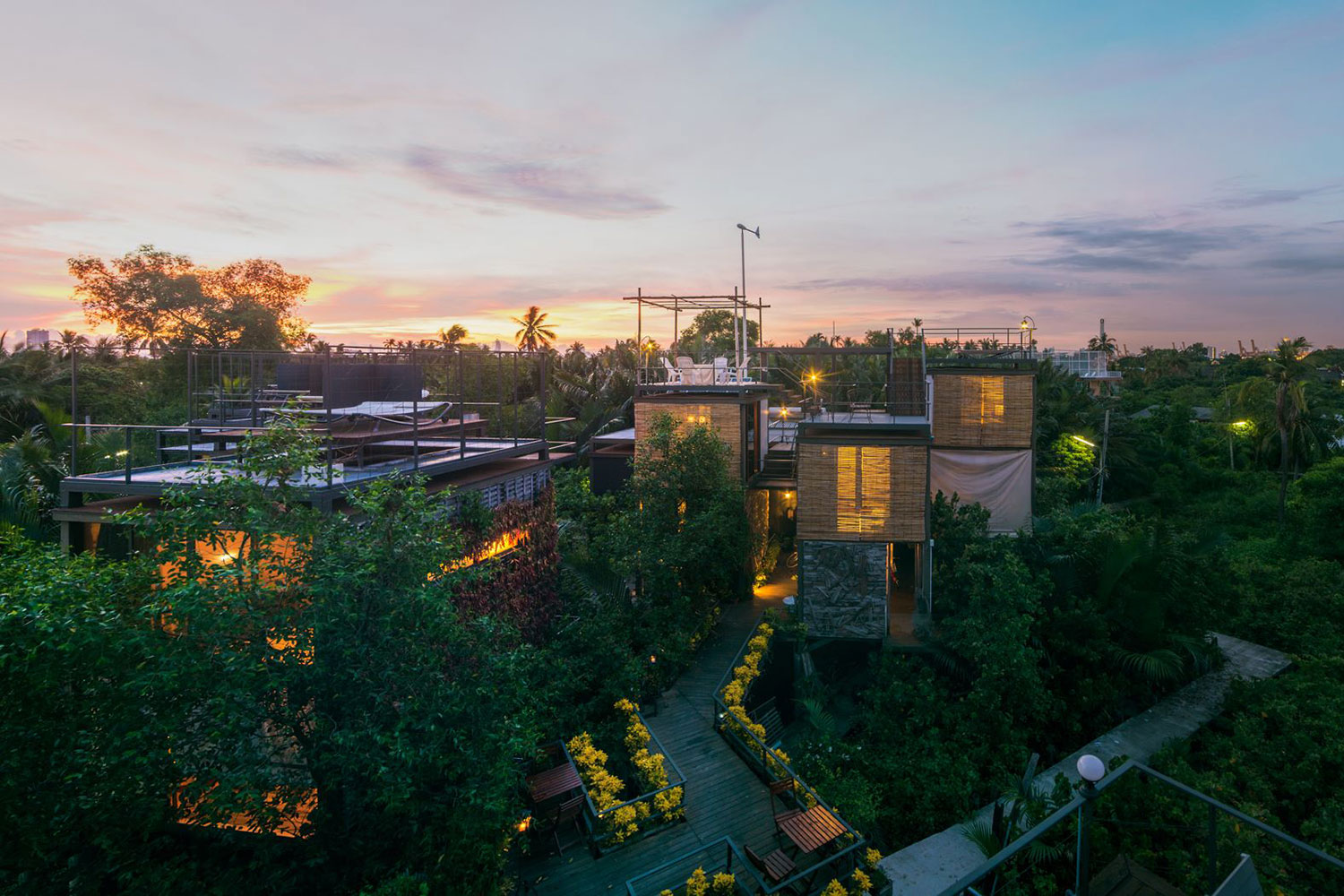 the bangkok tree house hotel lets guests sleep under stars resort 19