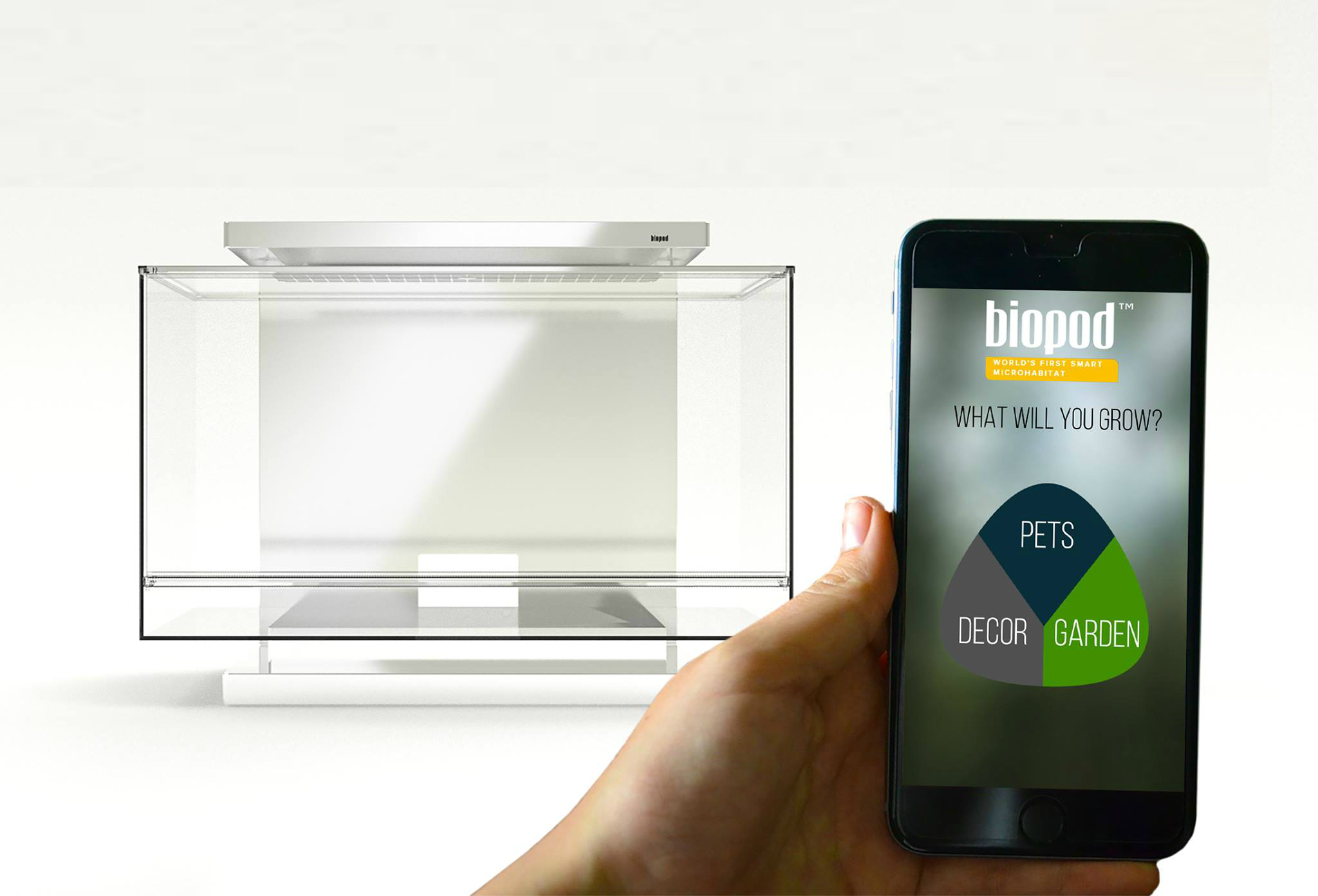 the biopod is a microhabitat thats rainforest on your countertop app