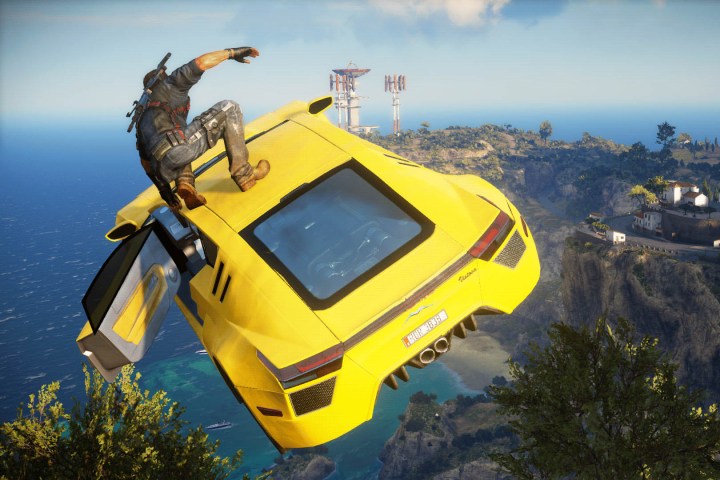 playstation plus august 2017 justcause3flyingcar