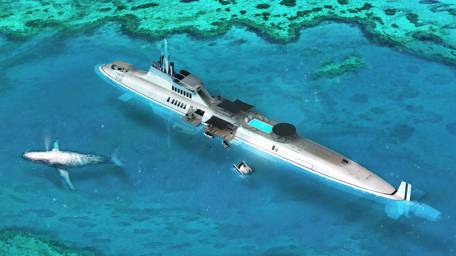 migaloo kokomo ailand is a moveable man made private island submersible superyacht 001