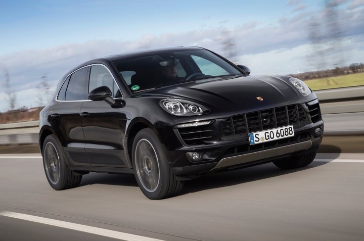 Porsche Macan Turbo S front angle