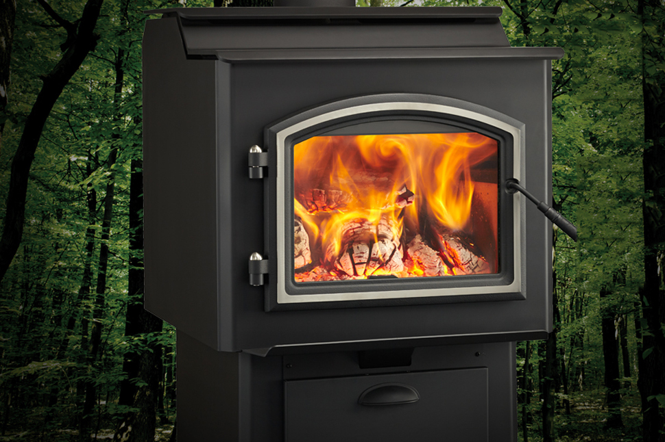 quadra fire introduces a thermostat controlled wood stove adventure series 008
