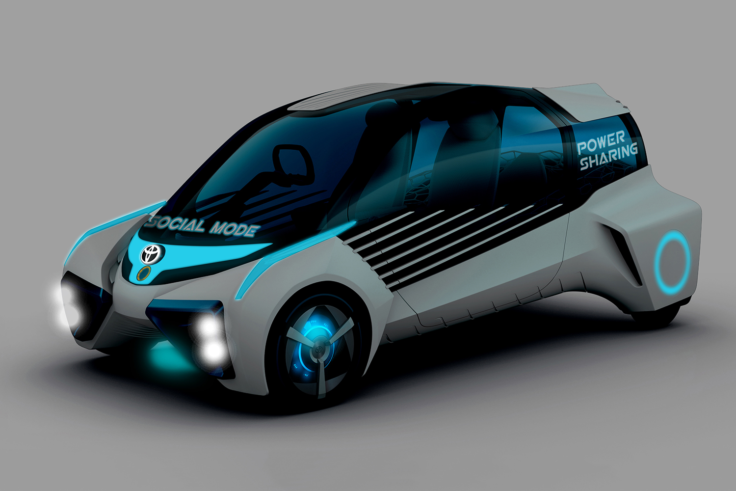 toyotas fcv plus concept comes to visit from a hydrogen future toyota concep7
