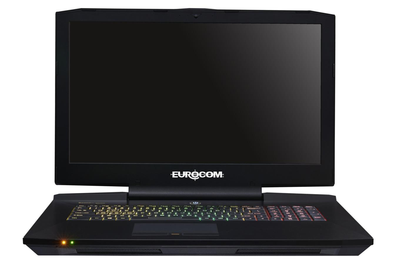 eurocoms x9 is the latest laptop with desktop hardware front