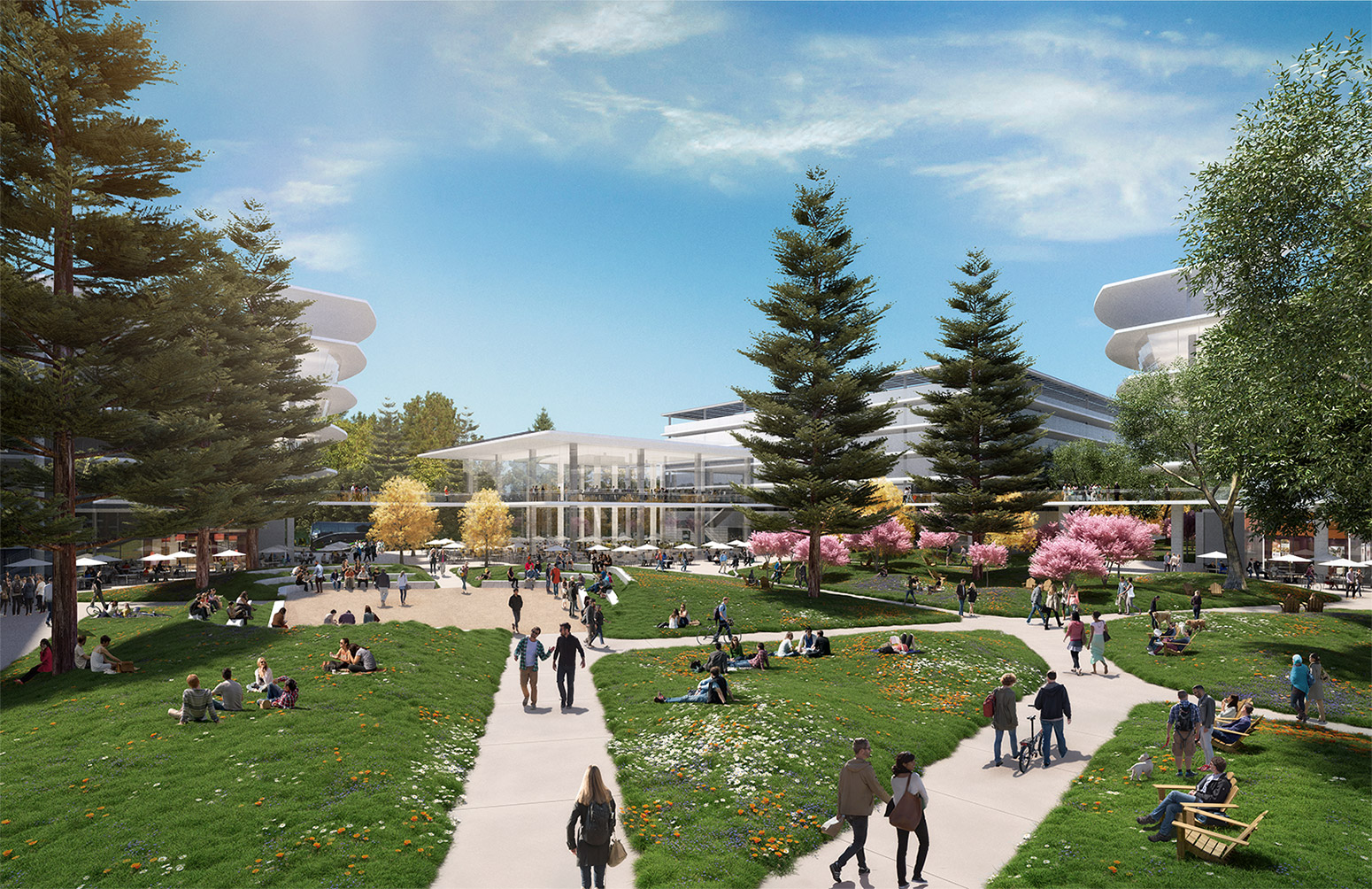 apple planning for second spaceship campus in silicon valley 3