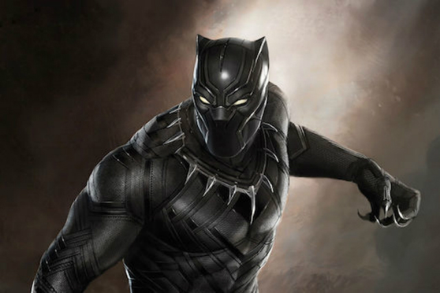 T'Challa in a poster for "Black Panther."