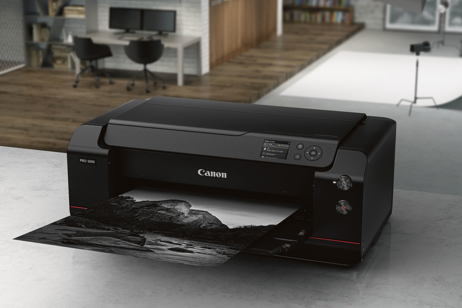 the stunning feature of canons new printer is not just tech but design canon imageprograf pro1000 4