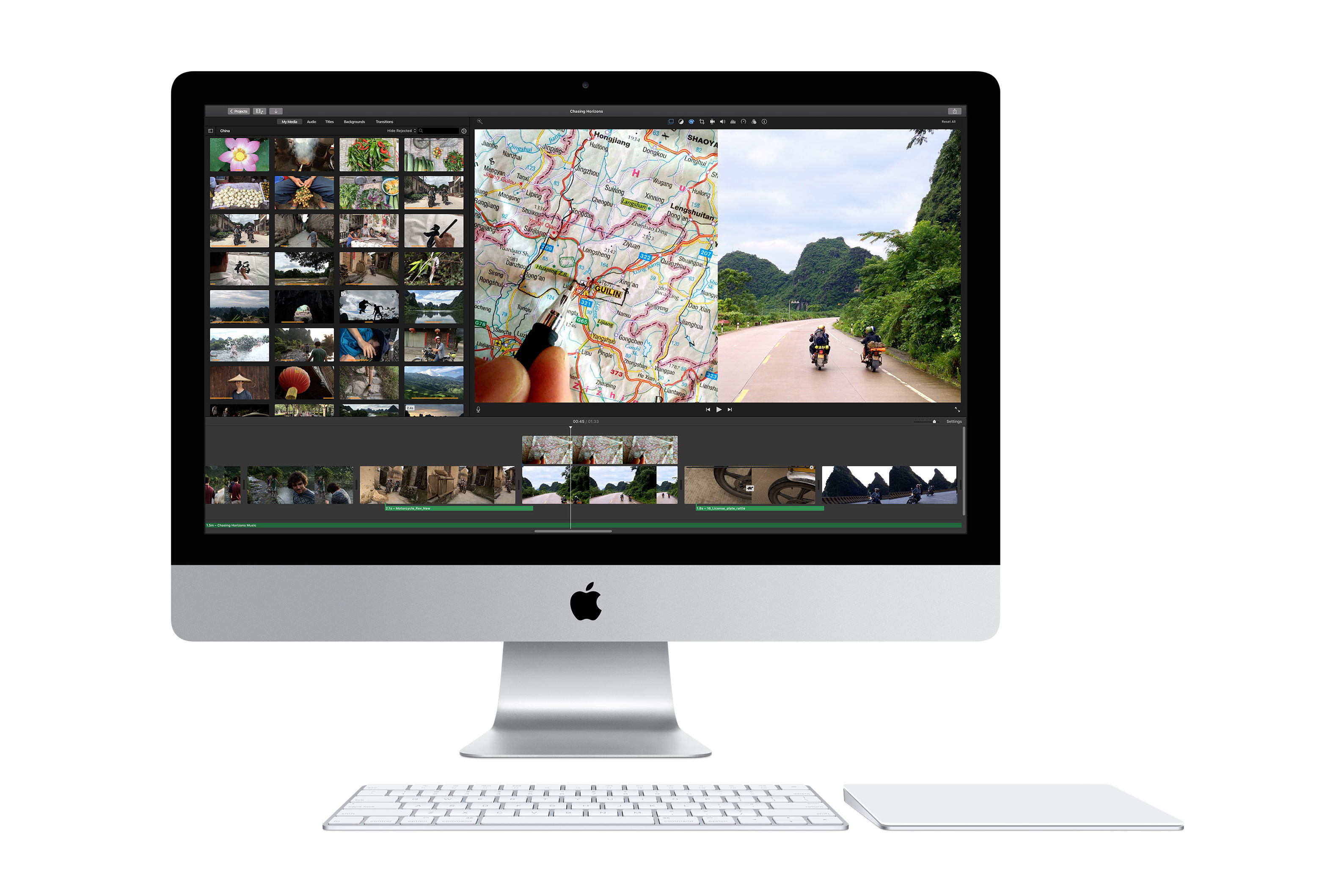 apple announces new 21 5 inch 4k imac revamped accessories and more with touchpad