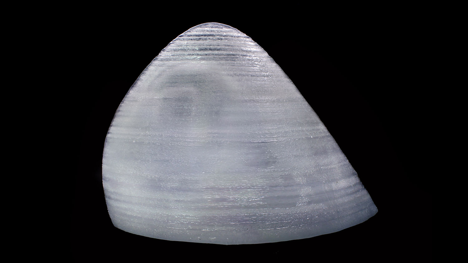 mars 3d printed igloo ice house shell outside