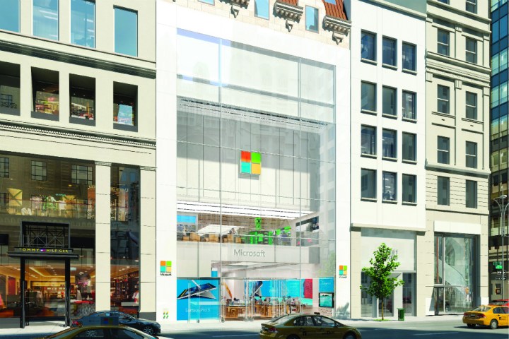 microsoft to open big ny city store this month new york