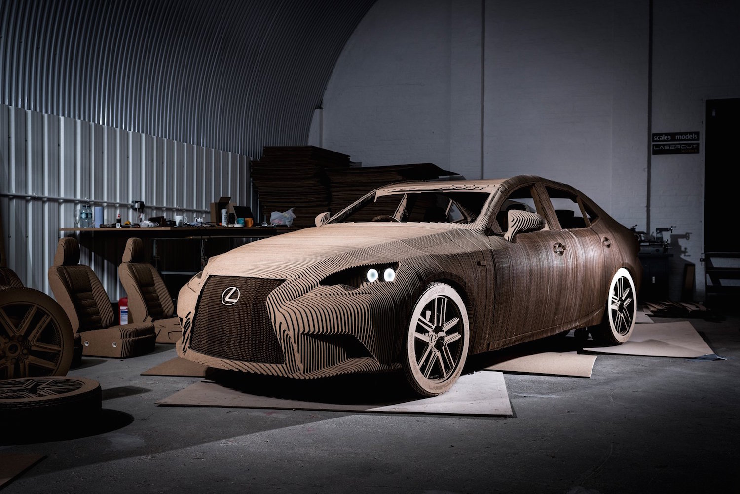origami-inspired-lexus-is-front angle