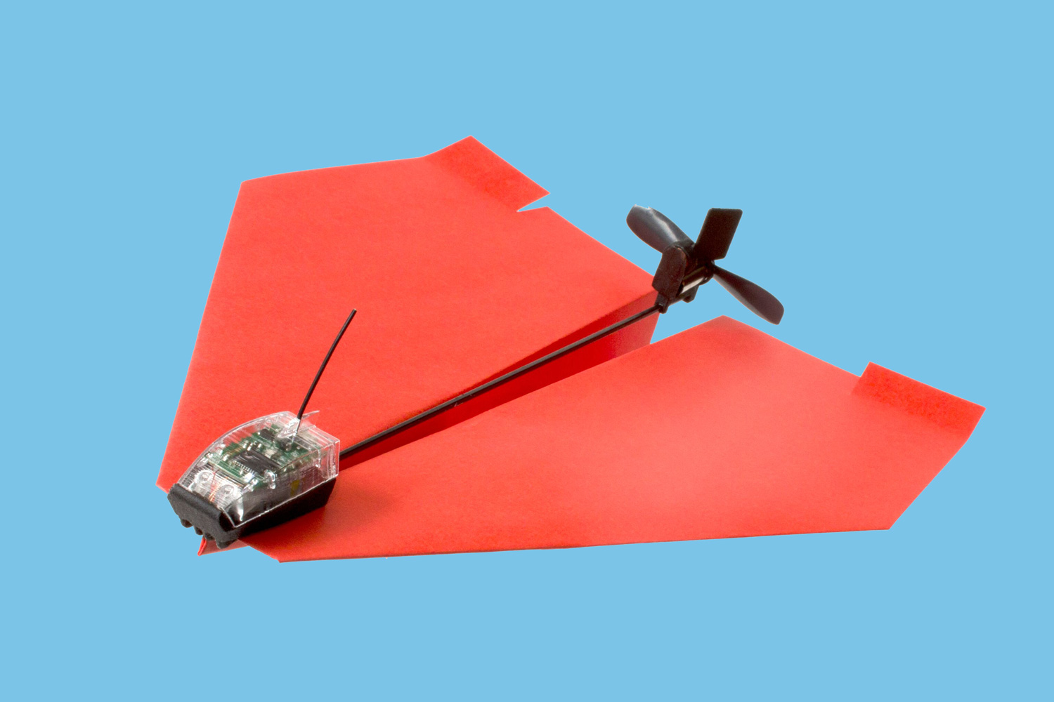 paper airplane drone kickstarter powerup