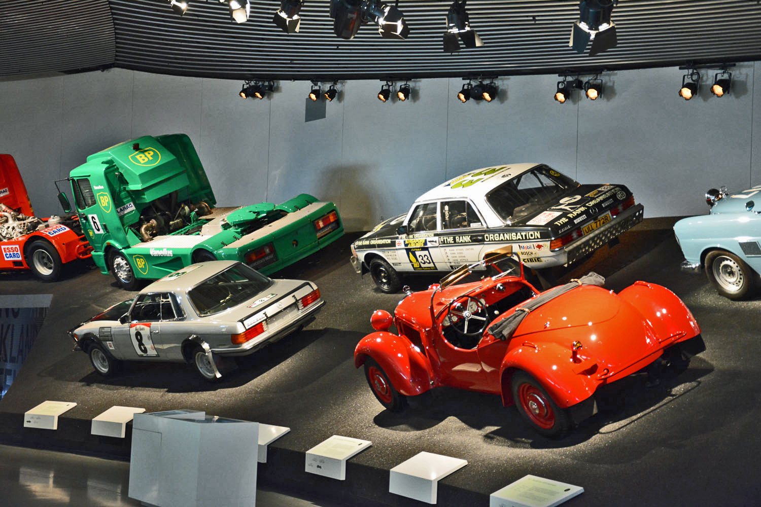 mercedes benz museum stuttgart pictures history ronan glon 280e rally car 6