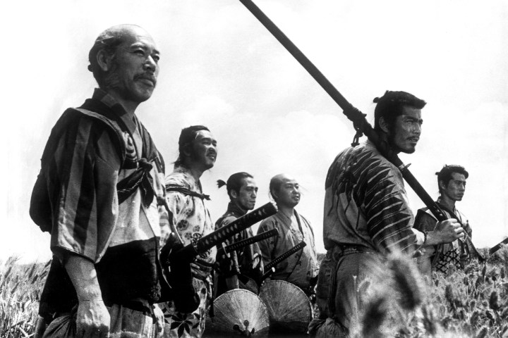 Seven ronin in "Seven Samurai."