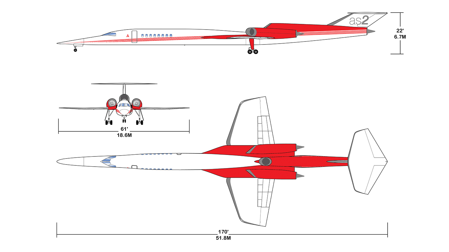 high speed concepts that could mark the return of supersonic travel as2 specifications