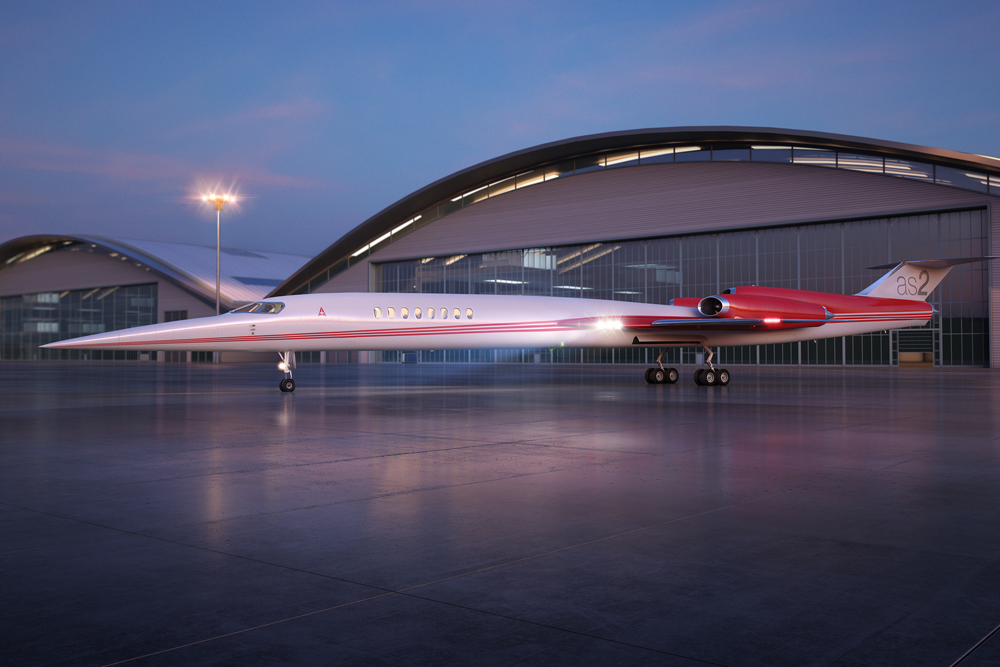 high speed concepts that could mark the return of supersonic travel aerion as2 hangar hr
