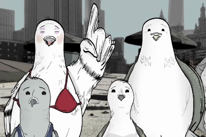 hbo animated series animals duplass brothers premieres february pigeons