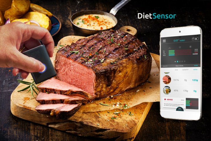 DietSensor, diet app, scio
