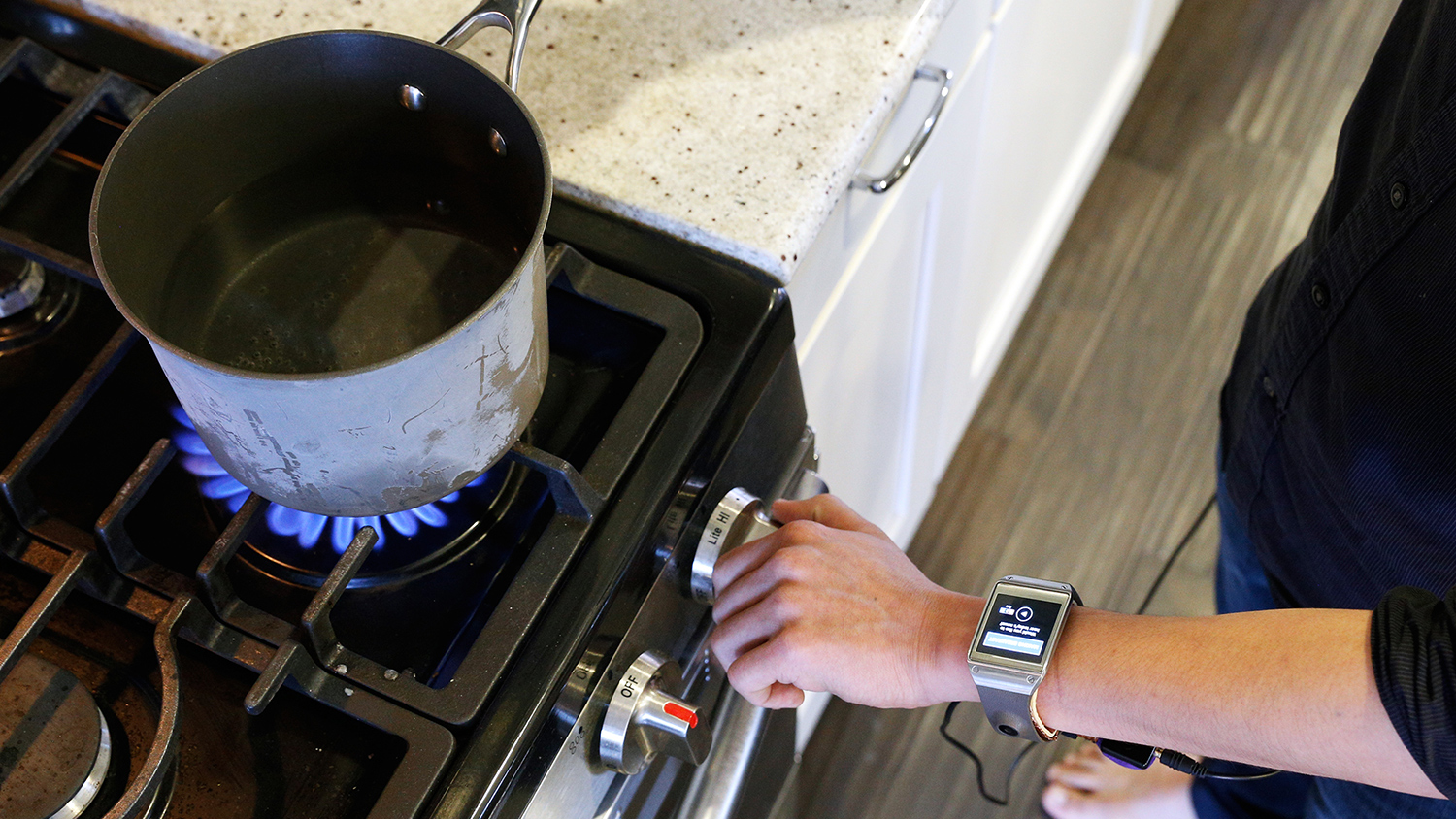em sense smart watch wearable customizes experience identifies objects disney emsense kitchen