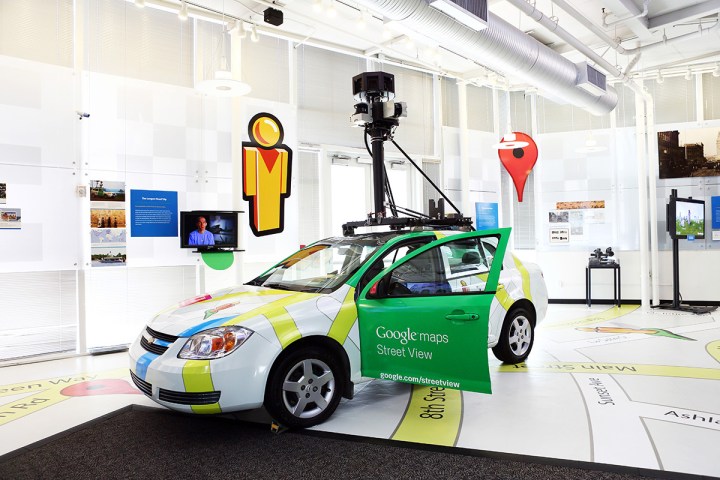 google street view certification program maps with exhibit at the computer history museum