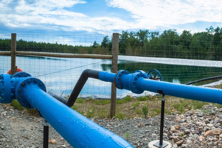 Shock electrodialysis desalination - fracking pond toxic wastewater