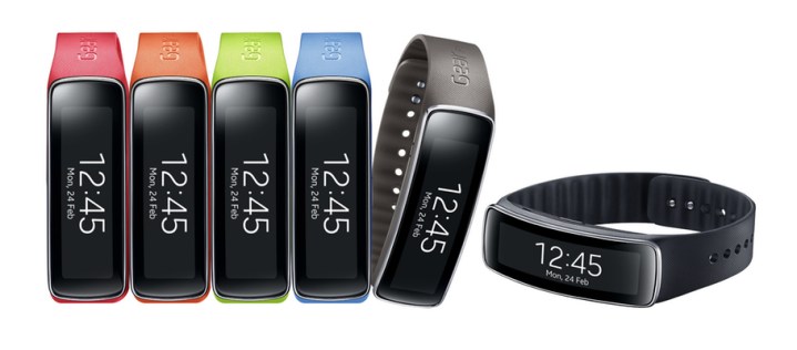 samsung entry level fitness tracker gear fit feature