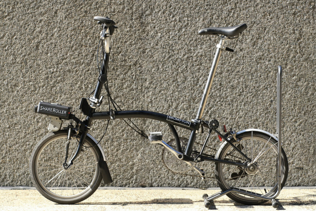 ShareRoller, e-bike, detachable motor