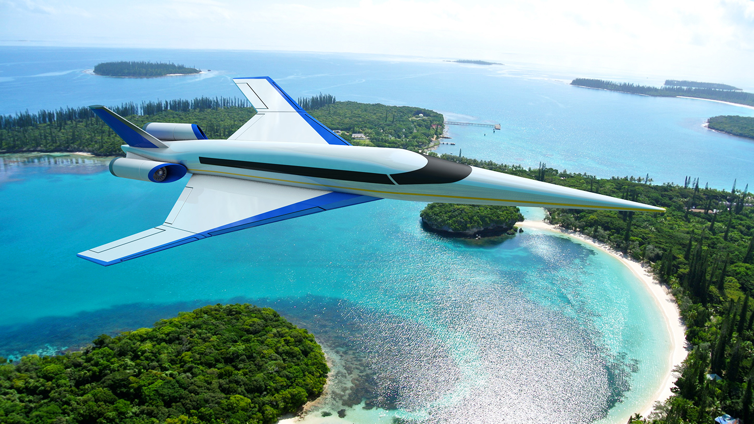 high speed concepts that could mark the return of supersonic travel spike s 512 beach 1