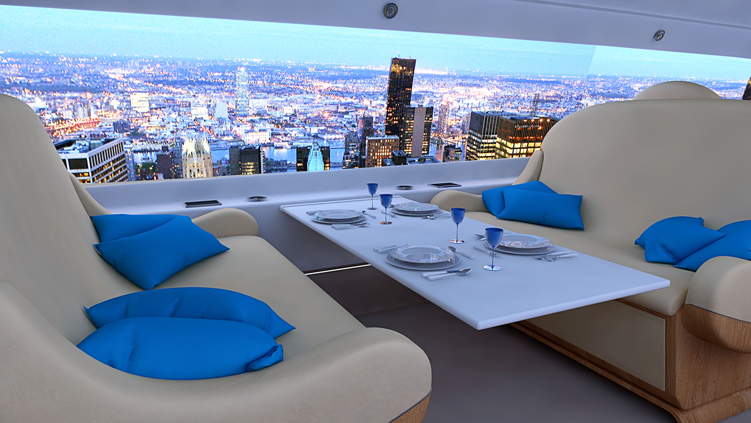 high speed concepts that could mark the return of supersonic travel spike s 512 jet interior city