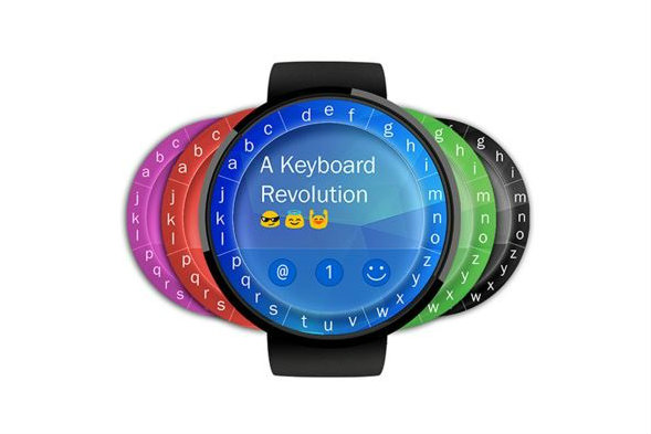 touchone smartwatch keyboard colors
