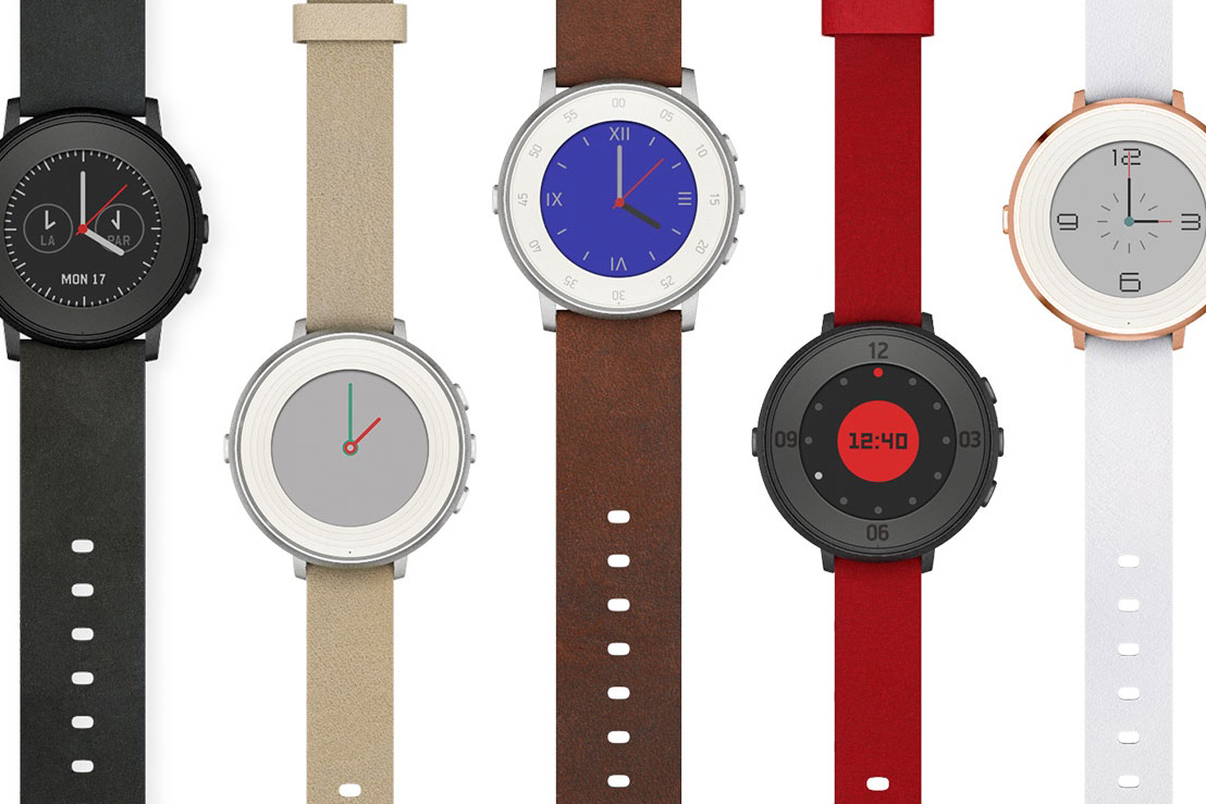 pebble time round smartwatch unveiled xqsbngy