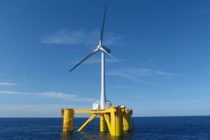 scotland floating wind farm power