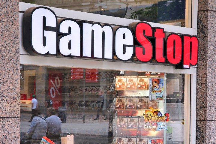 GameStop storefront from outside.