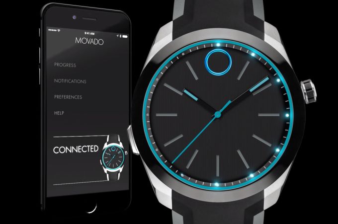 luxury watchmaker movado unveils motion and bold smarwatches