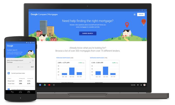google compare mortgage california
