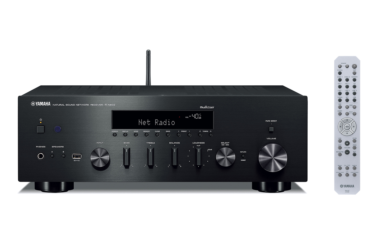 yamaha new rn602 musiccast multiroom network receiver r n602 hi fi image  front2